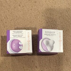 Clarisonic Eye Massager and 3D face sculptor